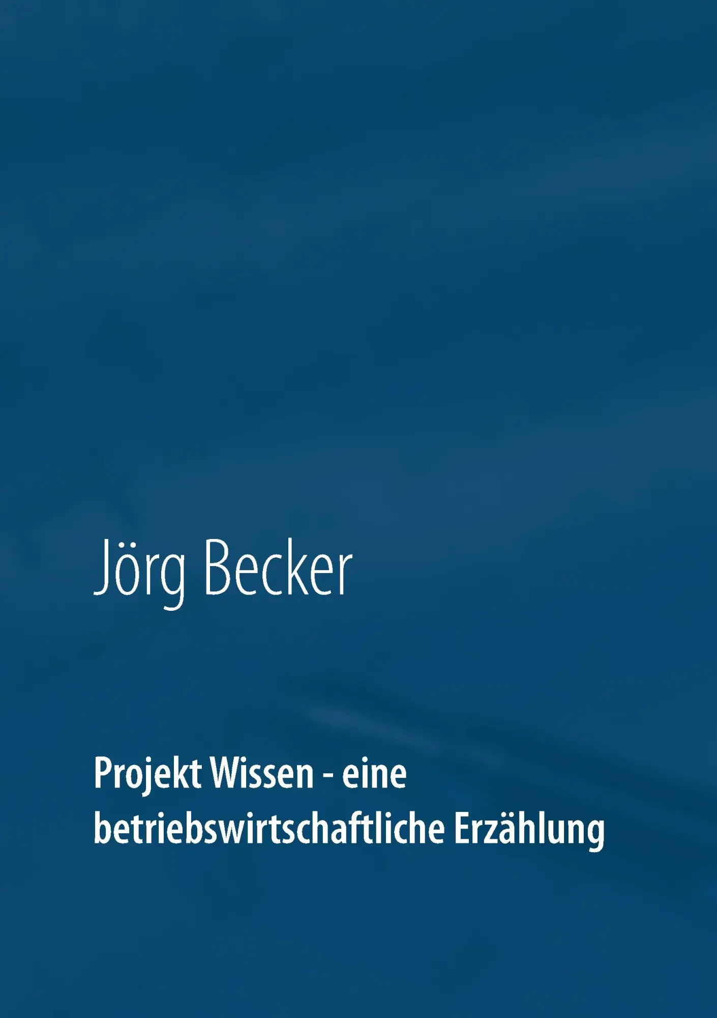 Projekt Wissen - eine betriebswirtschaftliche Erzählung: Sammeln, bündeln, ausschöpfen