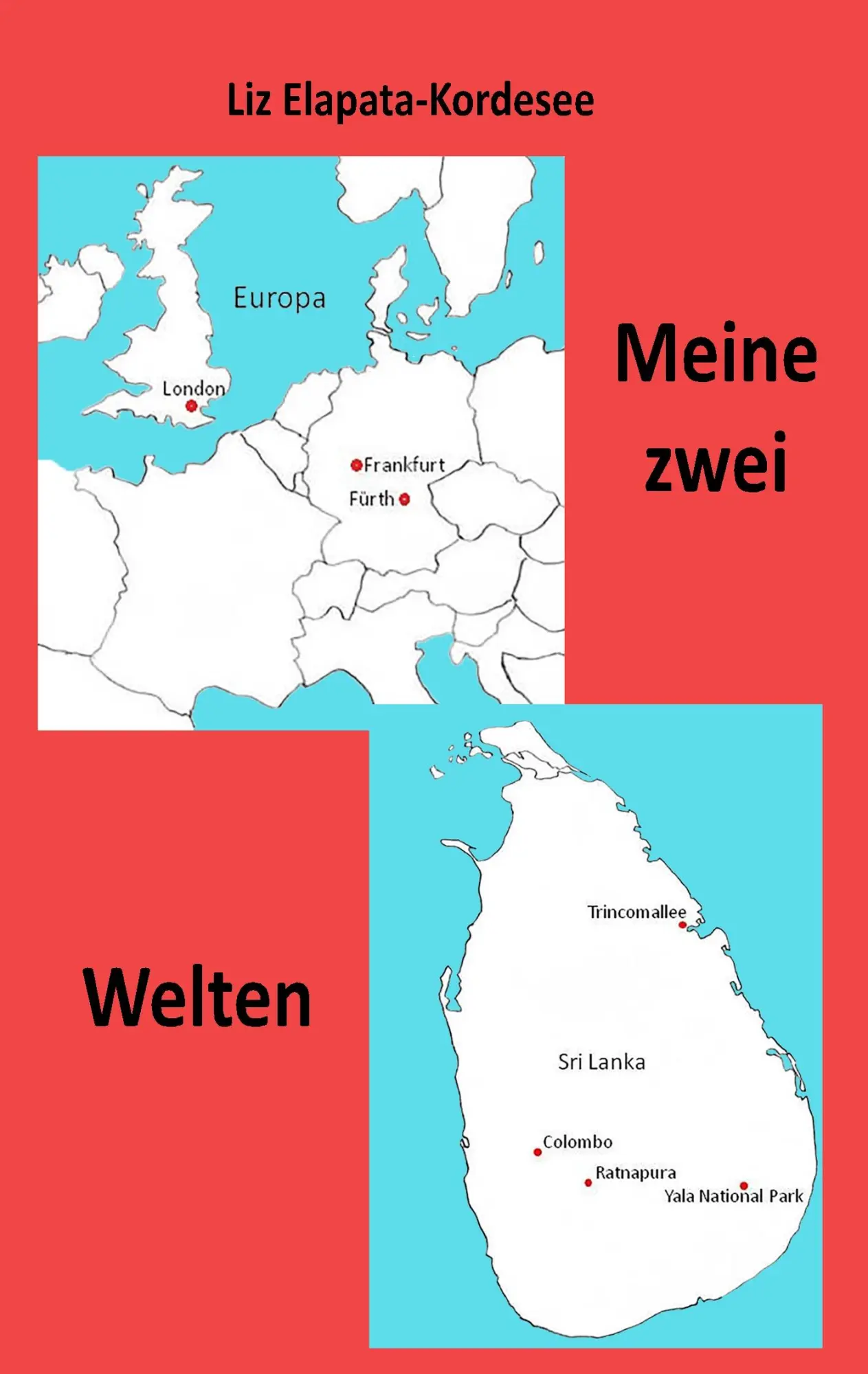 Cover: 9783750402577 | Meine zwei Welten | Liz Elapata-Kordesee | Taschenbuch | 176 S. | 2019