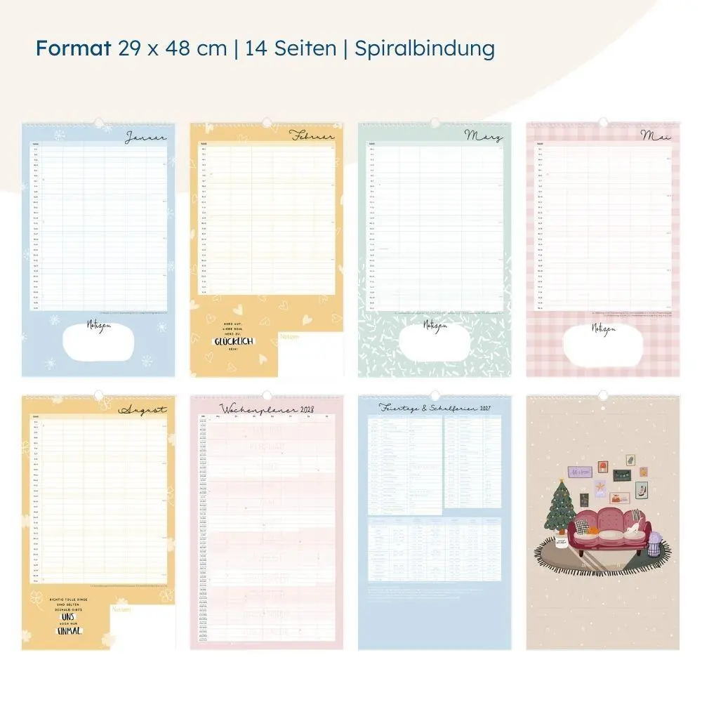 Bild: 9783986362577 | Familienplaner 2027 Hello Family! | Familienplaner | Original | 14 S.
