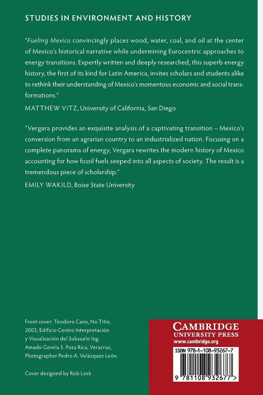Rückseite: 9781108932677 | Fueling Mexico | Germán Vergara | Taschenbuch | Englisch | 2022