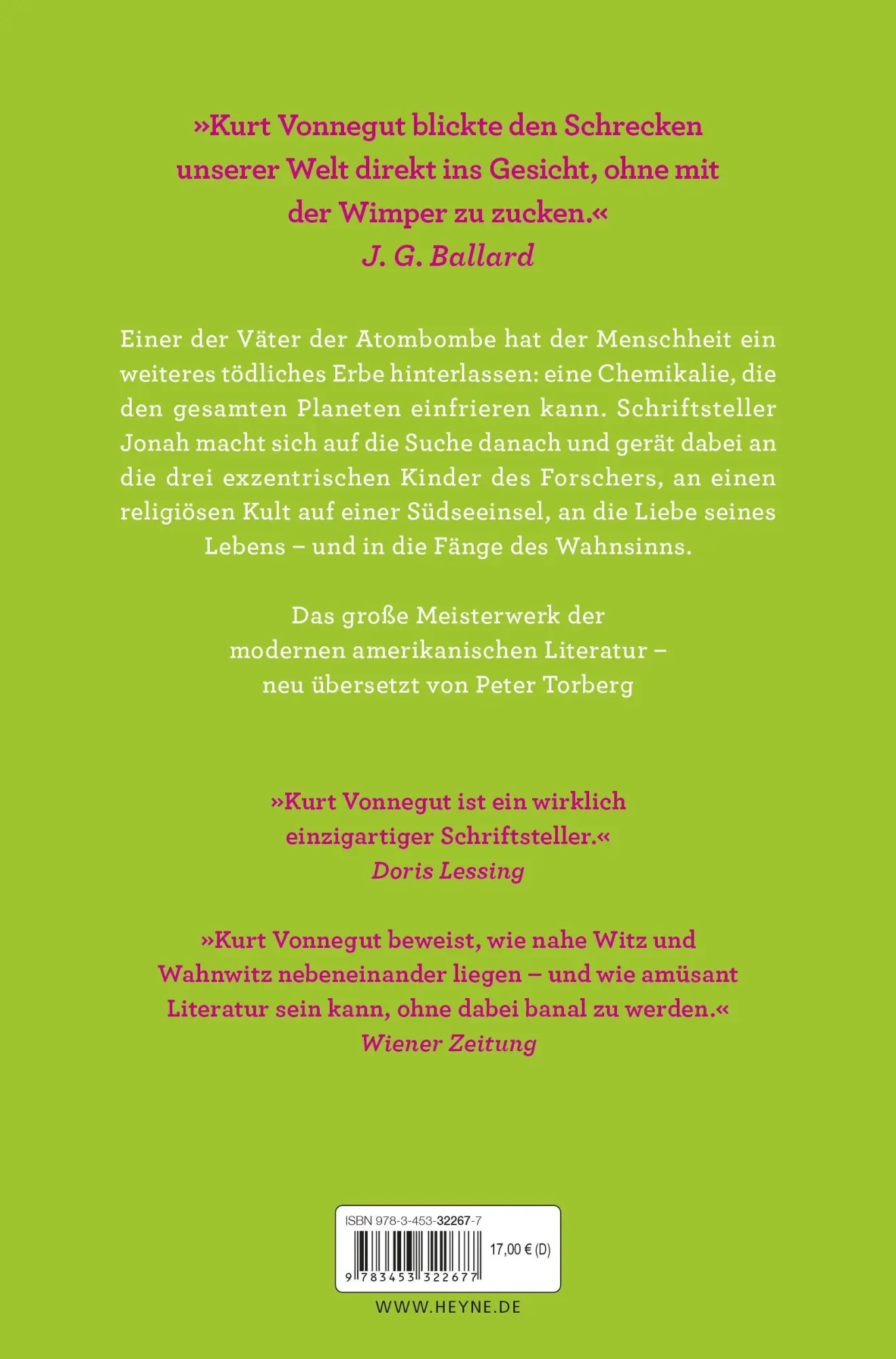 Bild: 9783453322677 | Katzenwiege | Roman | Kurt Vonnegut | Taschenbuch | 256 S. | Deutsch