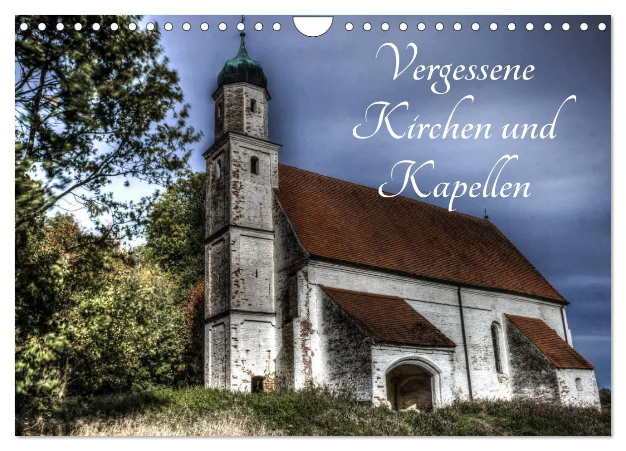 Cover: 9783457762677 | Vergessene Kirchen und Kapellen (Wandkalender 2026 DIN A4 quer),...