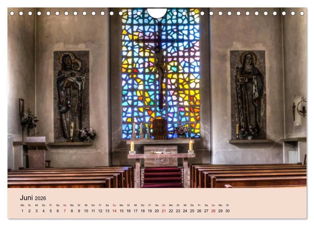 Bild: 9783457762677 | Vergessene Kirchen und Kapellen (Wandkalender 2026 DIN A4 quer),...