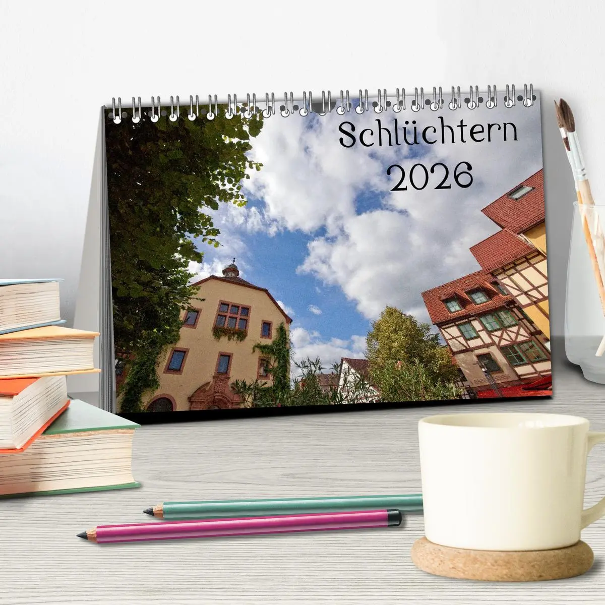 Bild: 9783516162677 | Schlüchtern 2026 (Tischkalender 2026 DIN A5 quer), CALVENDO...
