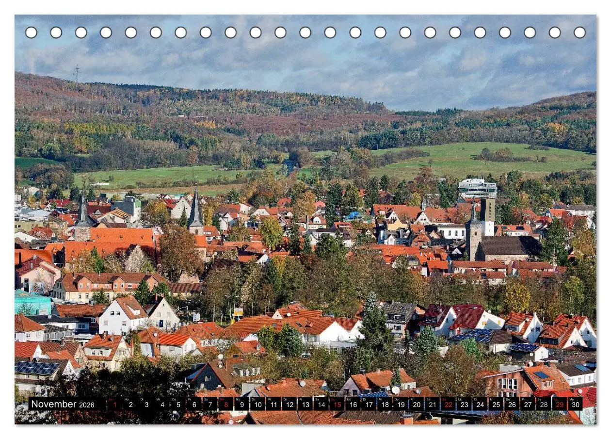 Bild: 9783516162677 | Schlüchtern 2026 (Tischkalender 2026 DIN A5 quer), CALVENDO...