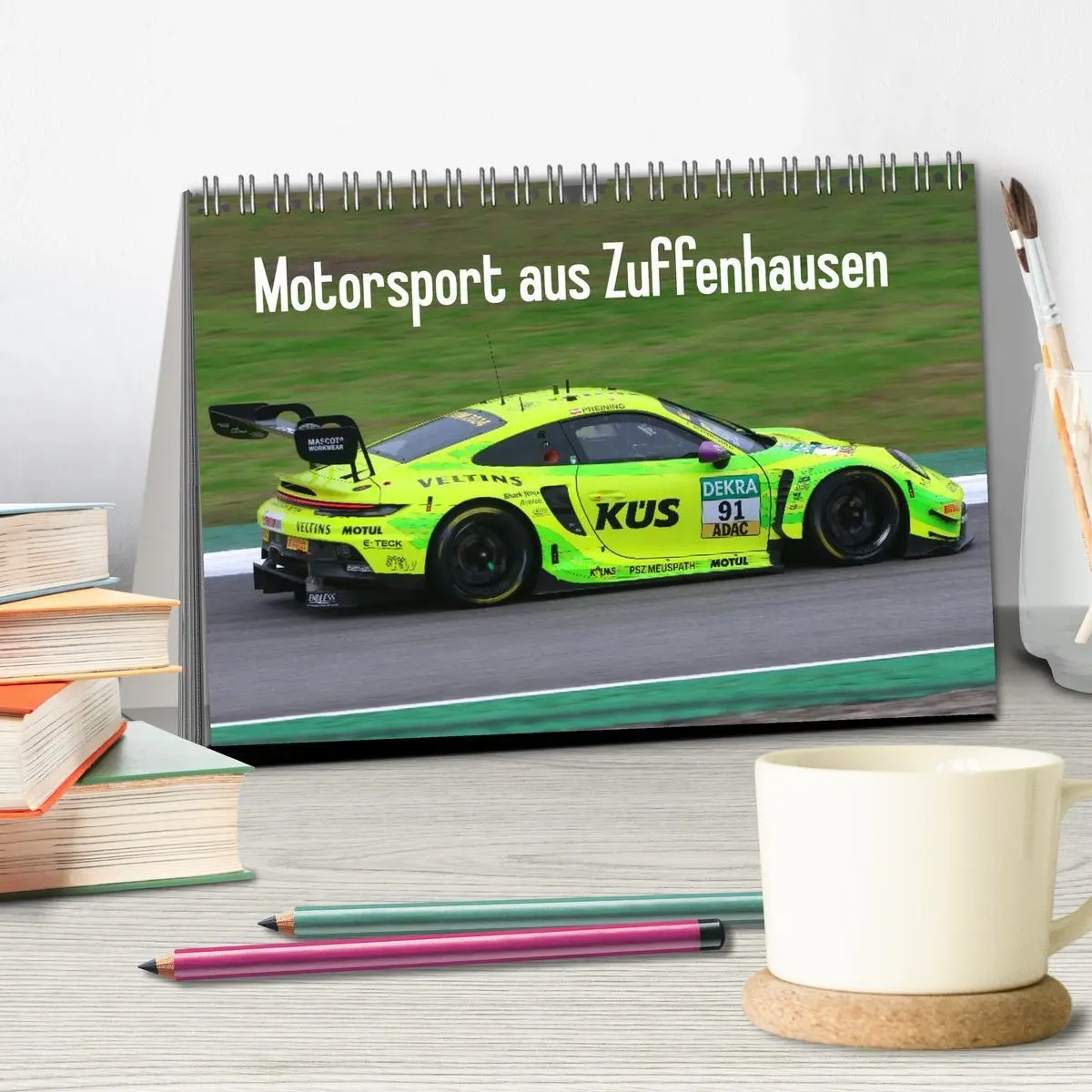 Bild: 9783516232677 | Motorsport aus Zuffenhausen (Tischkalender 2026 DIN A5 quer),...