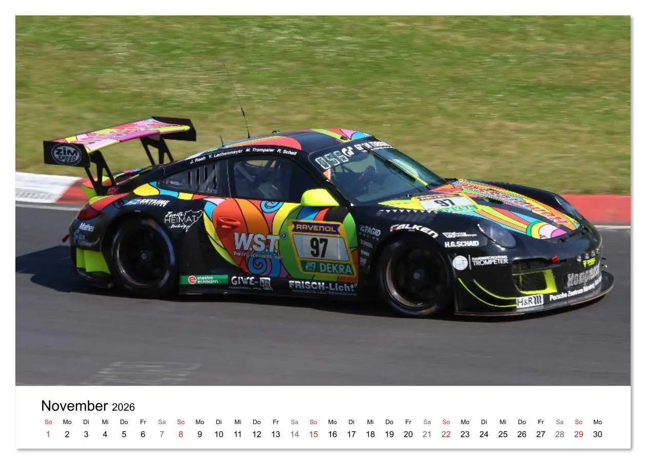 Bild: 9783516232677 | Motorsport aus Zuffenhausen (Tischkalender 2026 DIN A5 quer),...