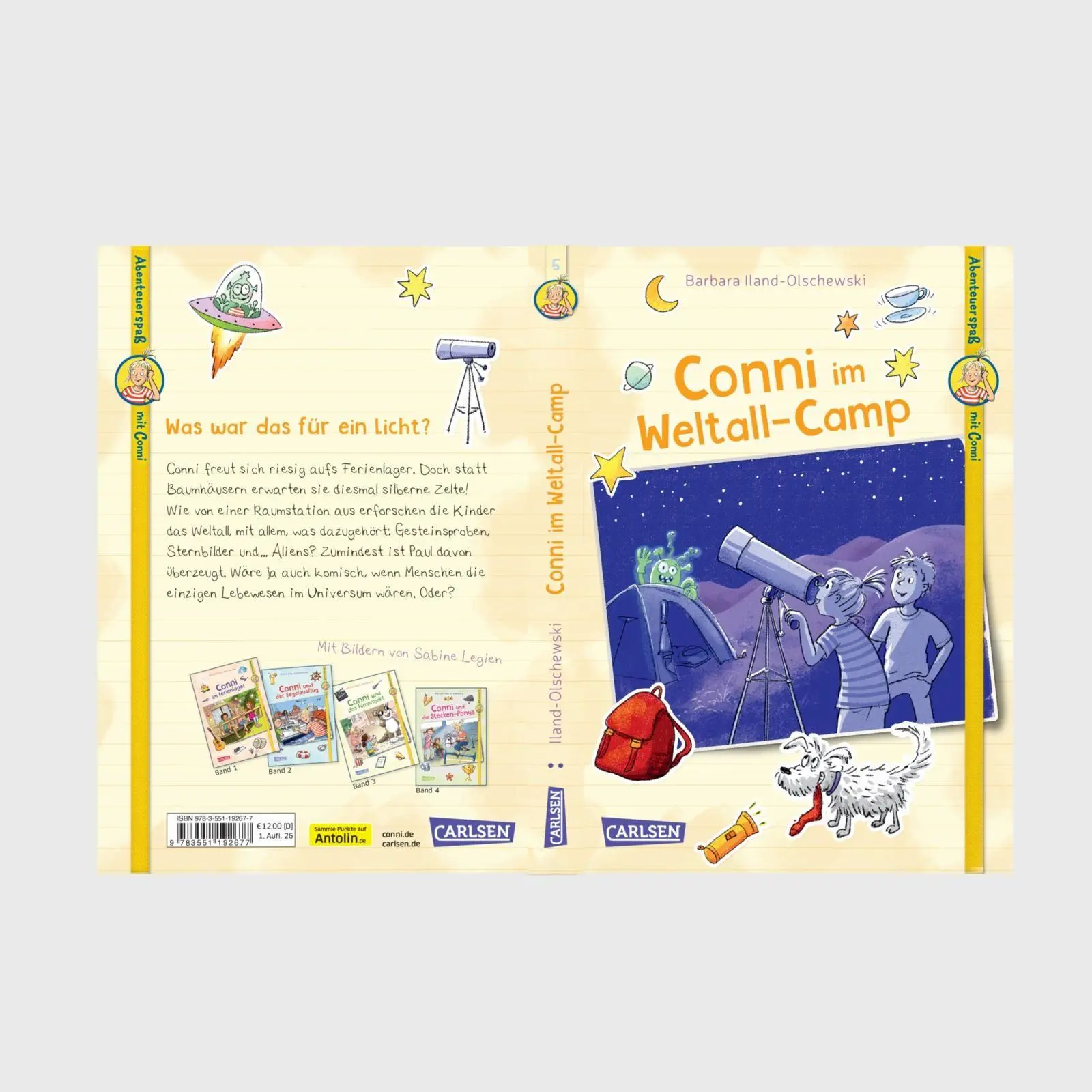 Bild: 9783551192677 | Abenteuerspaß mit Conni 5: Conni im Weltall-Camp | Iland-Olschewski
