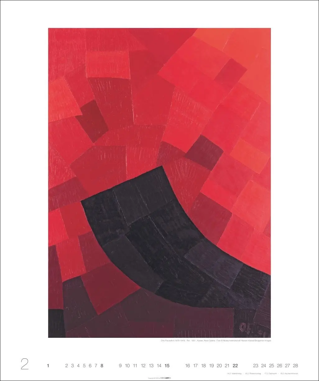 Bild: 9783839902677 | Abstract Art Edition Kalender 2026 | Tauber-Arp | Kalender | 14 S.