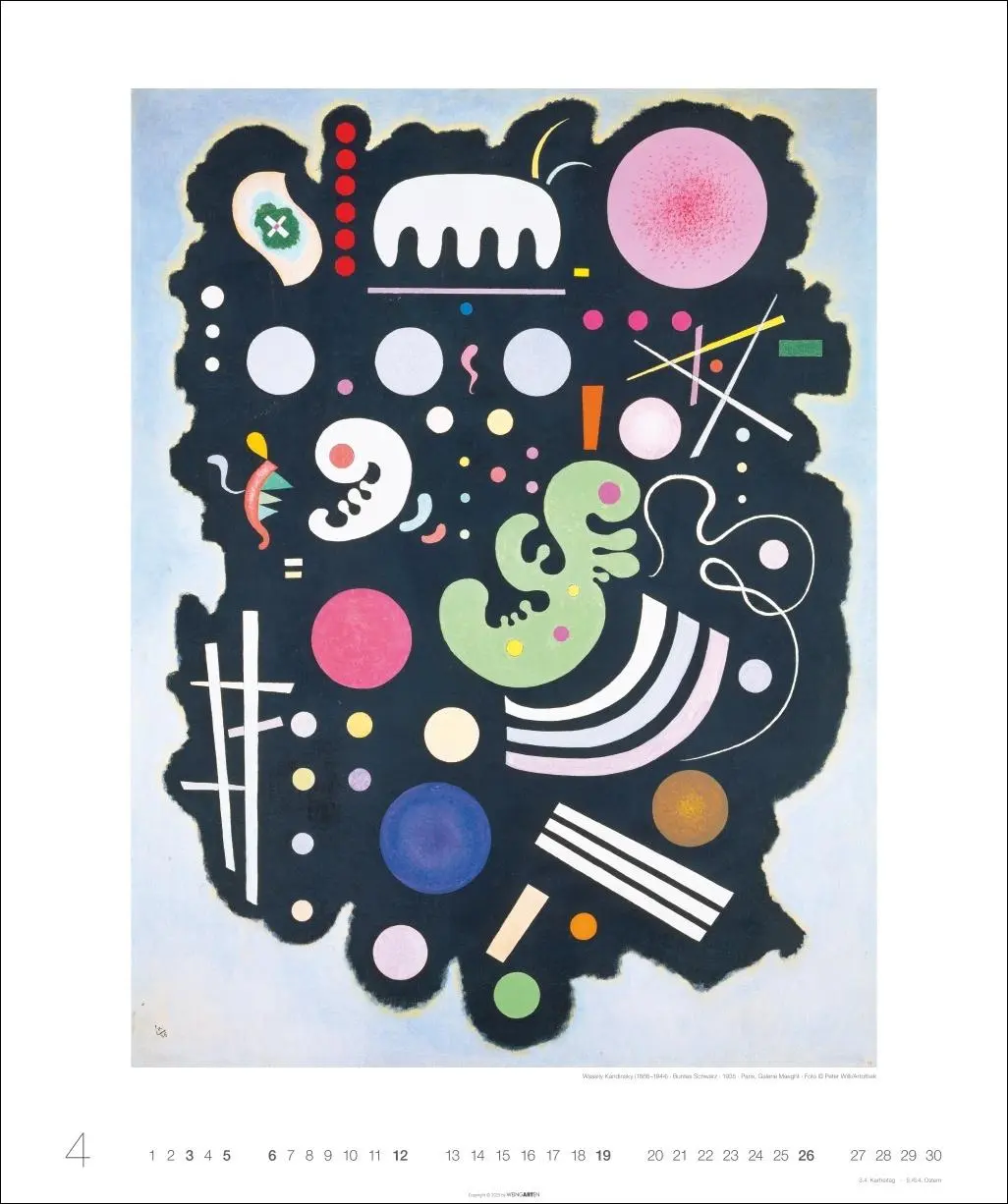 Bild: 9783839902677 | Abstract Art Edition Kalender 2026 | Tauber-Arp | Kalender | 14 S.