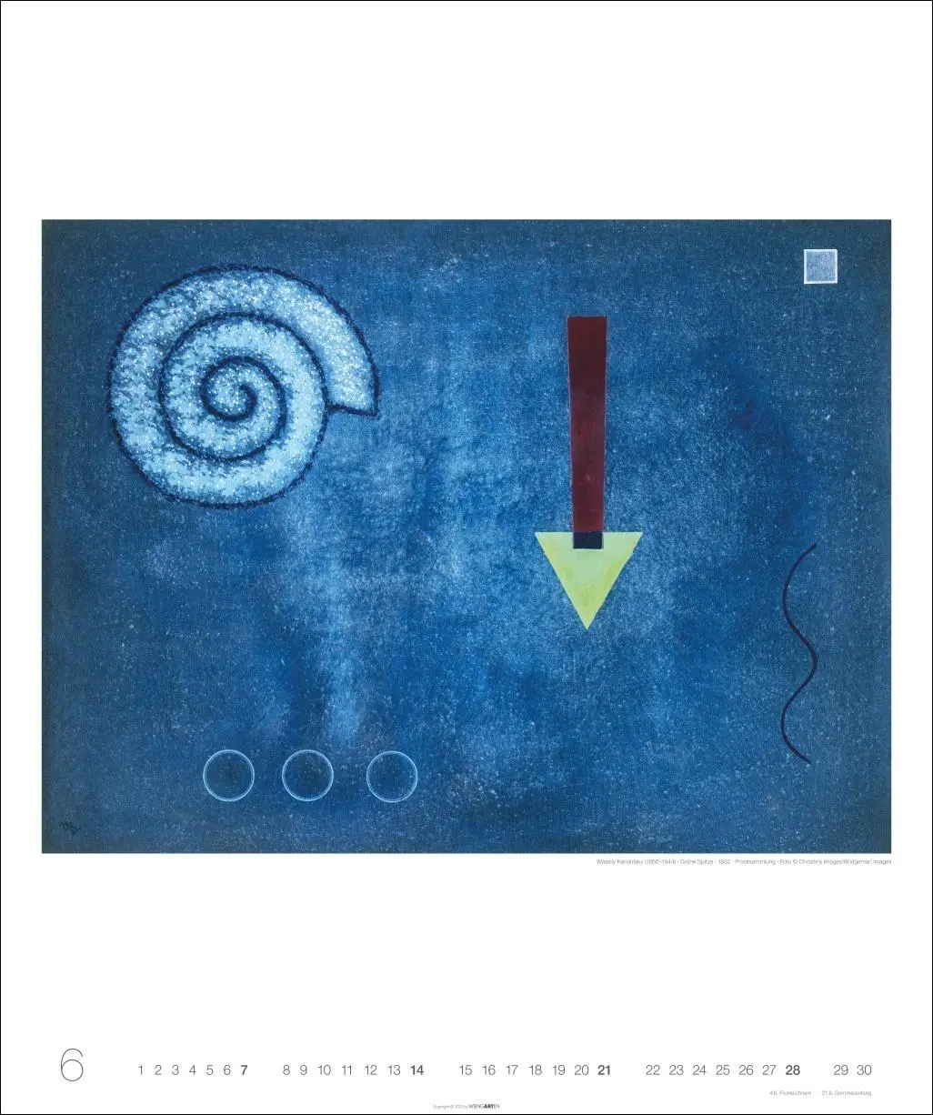 Bild: 9783839902677 | Abstract Art Edition Kalender 2026 | Tauber-Arp | Kalender | 14 S.
