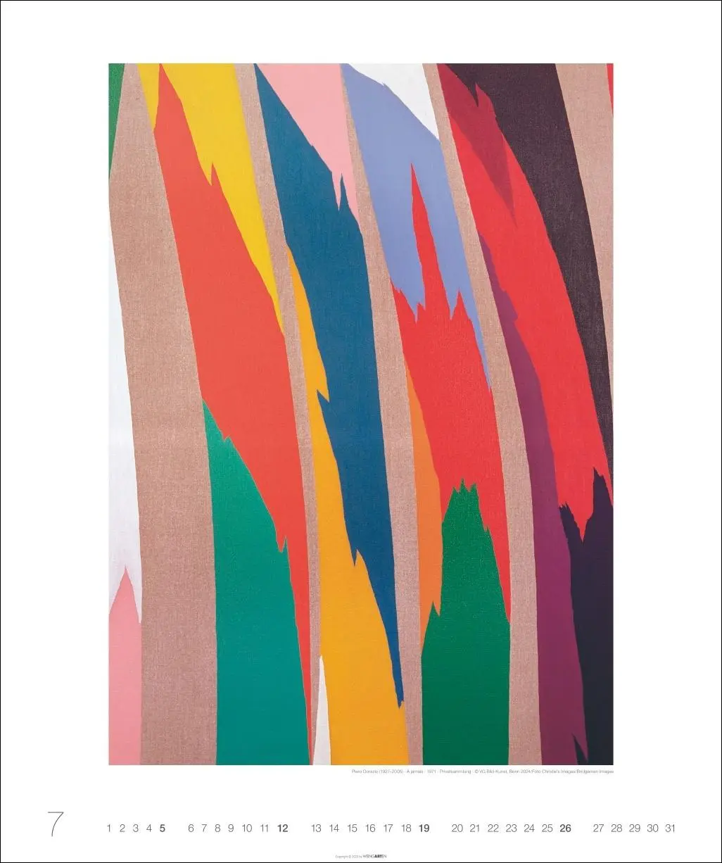Bild: 9783839902677 | Abstract Art Edition Kalender 2026 | Tauber-Arp | Kalender | 14 S.