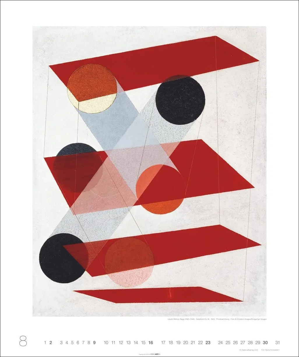 Bild: 9783839902677 | Abstract Art Edition Kalender 2026 | Tauber-Arp | Kalender | 14 S.