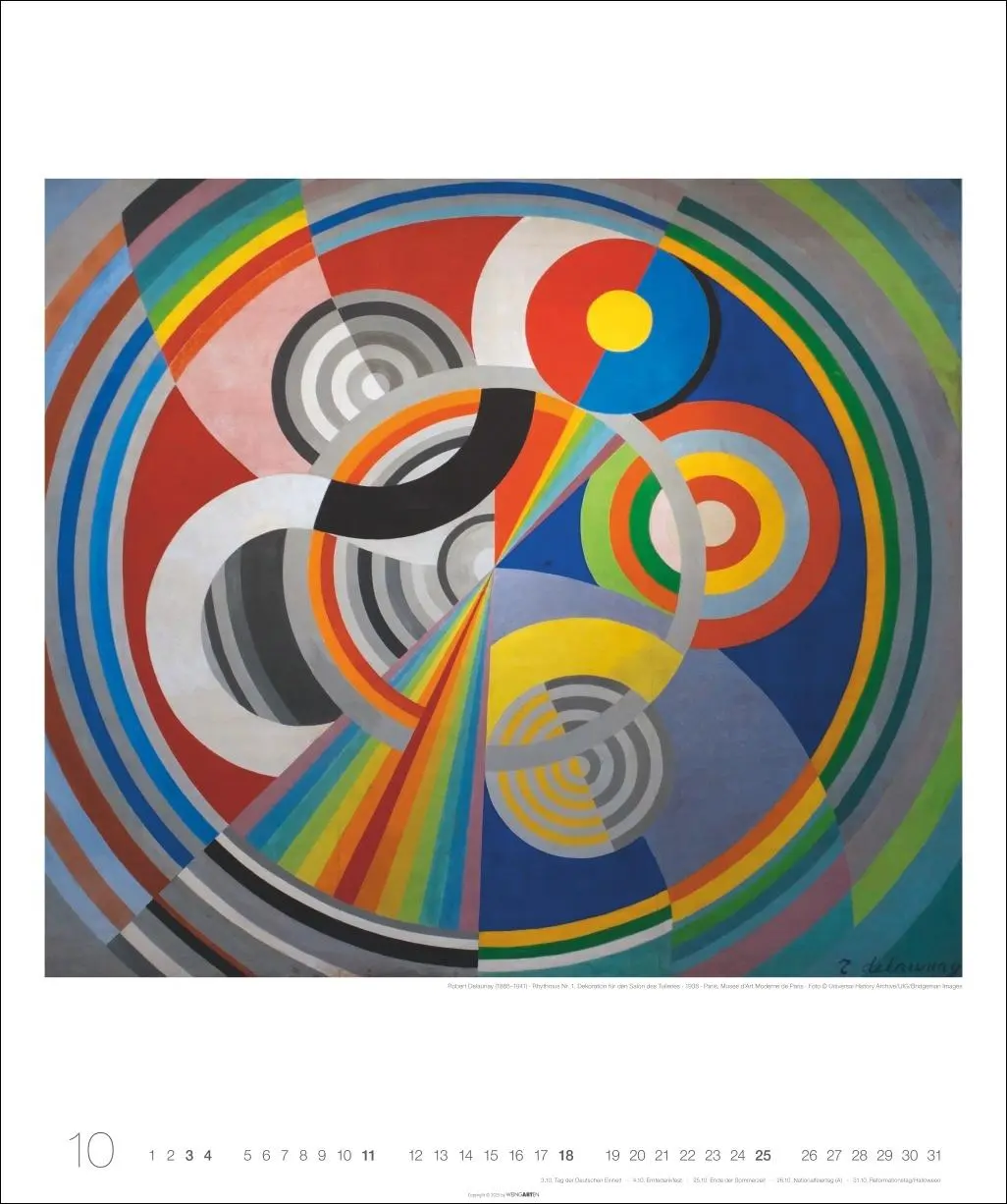 Bild: 9783839902677 | Abstract Art Edition Kalender 2026 | Tauber-Arp | Kalender | 14 S.