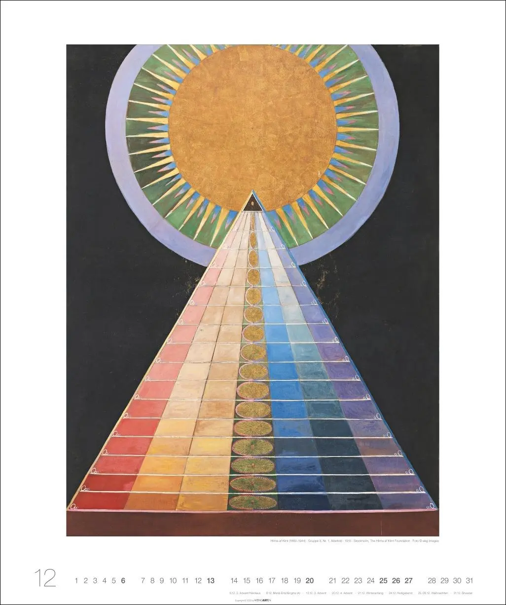 Bild: 9783839902677 | Abstract Art Edition Kalender 2026 | Tauber-Arp | Kalender | 14 S.