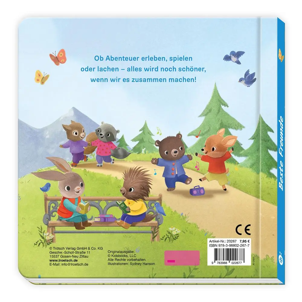 Bild: 9783988022677 | Trötsch Pappenbuch mit Reimen Beste Freunde | KG | Buch | 20 S. | 2025
