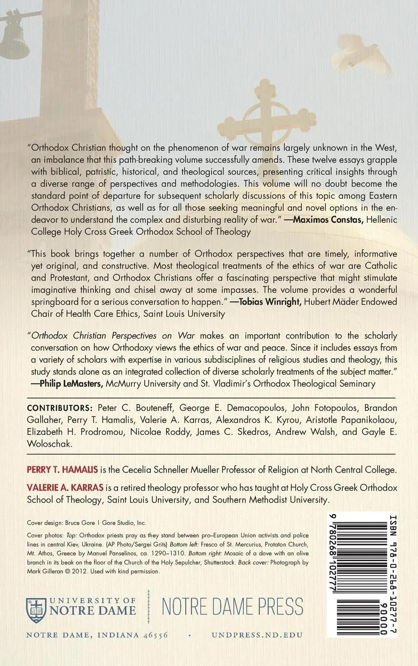 Rückseite: 9780268102777 | Orthodox Christian Perspectives on War | Perry T. Hamalis (u. a.)