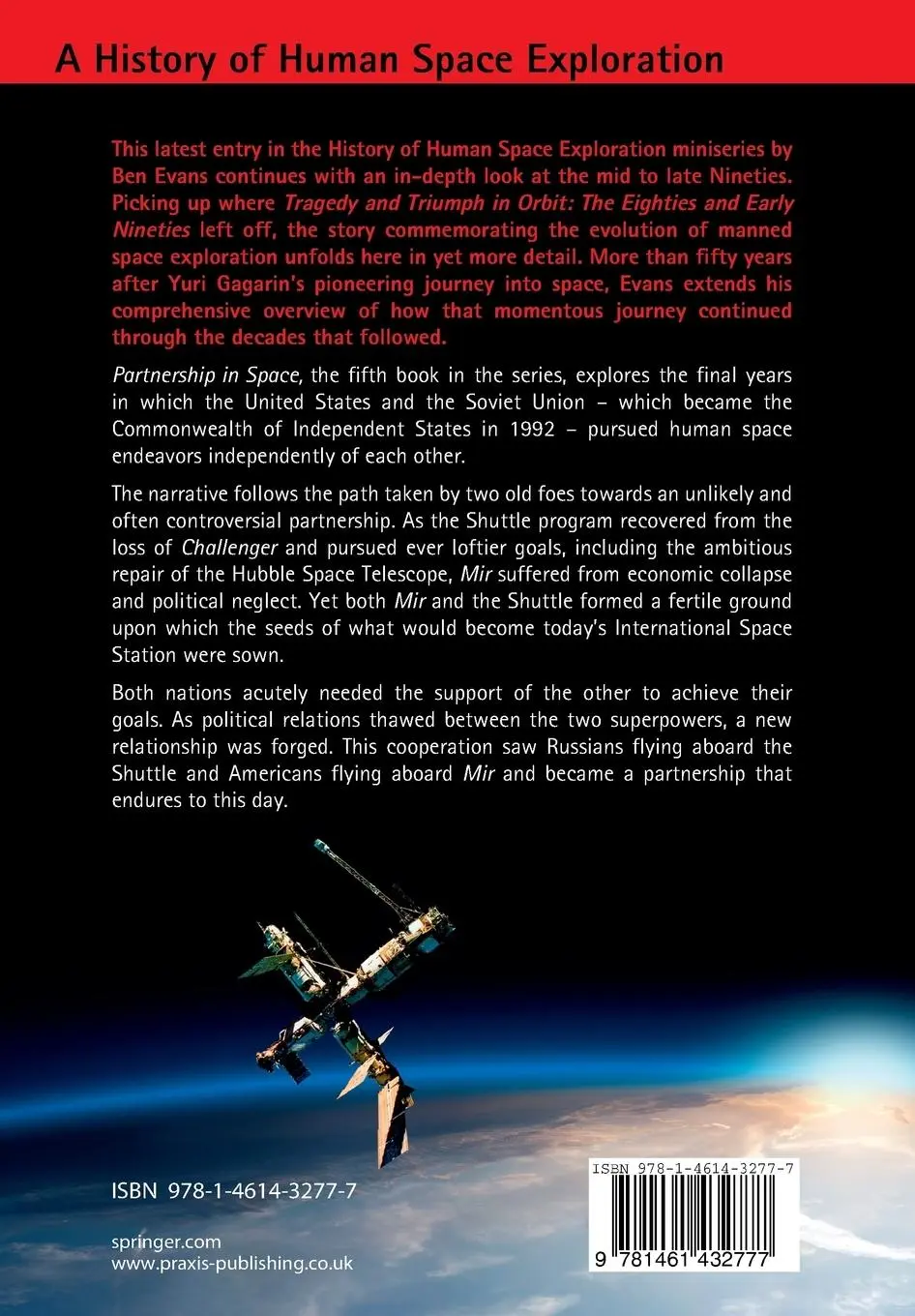 Rückseite: 9781461432777 | Partnership in Space | The Mid to Late Nineties | Ben Evans | Buch