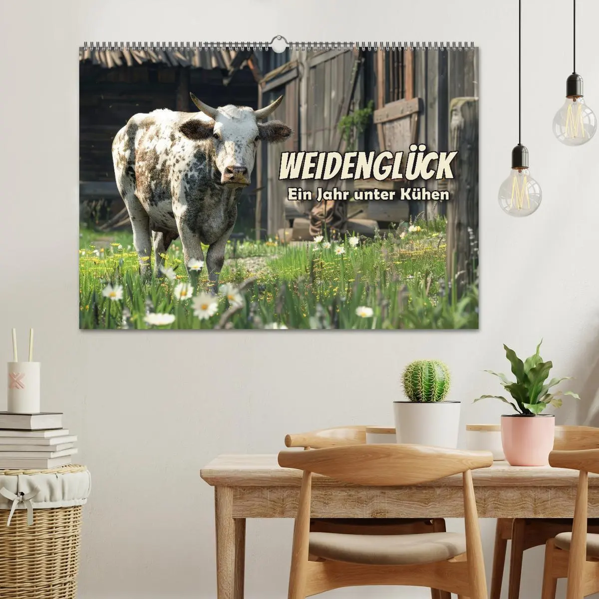 Bild: 9783457442777 | Weidenglück: Ein Jahr unter Kühen (Wandkalender 2026 DIN A2 quer),...