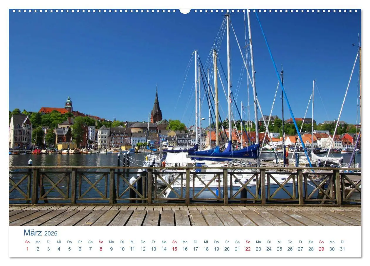 Bild: 9783457682777 | Flensburg 2026. Impressionen rund um den Hafen (hochwertiger...
