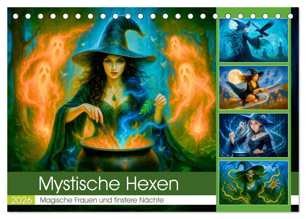 Cover: 9783516602777 | Mystische Hexen - Magische Frauen und finstere Nächte...