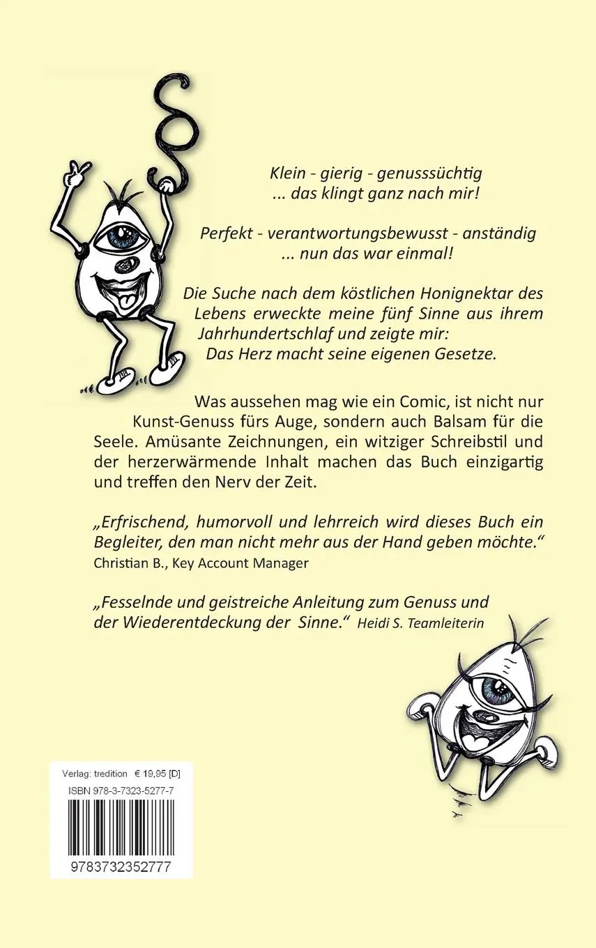 Rückseite: 9783732352777 | Genuss ist ein Grundrecht | Cremoting By Sms | Buch | 168 S. | Deutsch