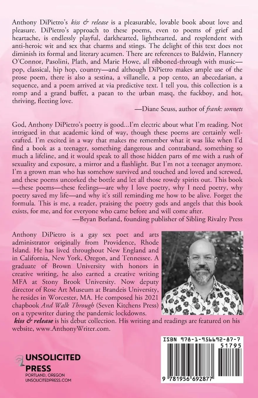 Rückseite: 9781956692877 | kiss &amp; release | Anthony Dipietro | Taschenbuch | Englisch | 2024