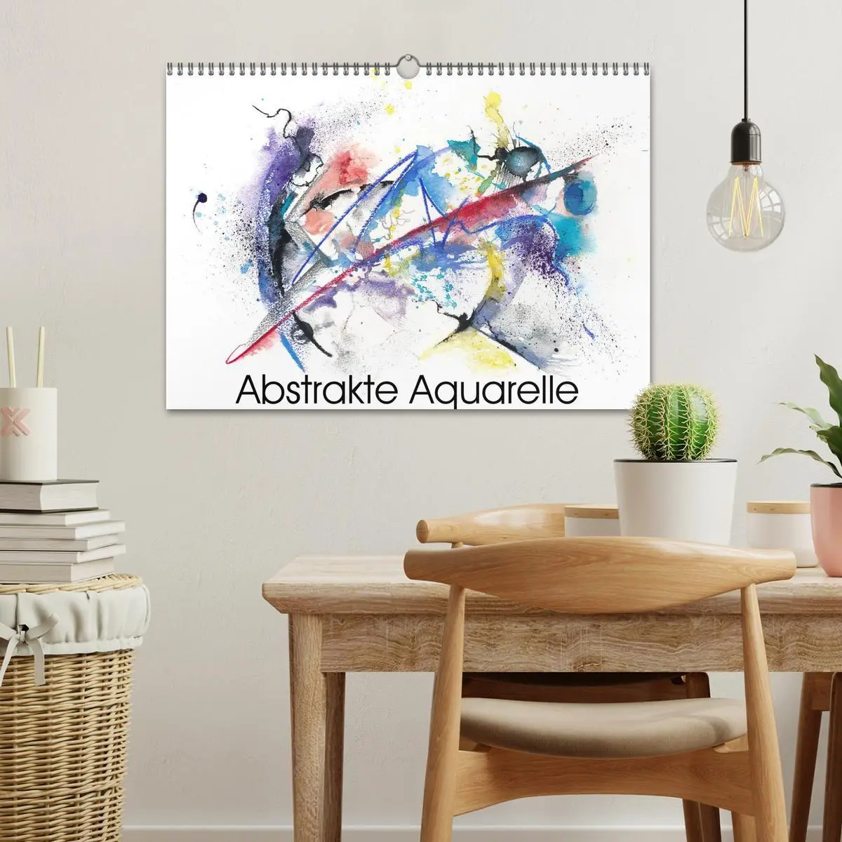 Bild: 9783516072877 | Abstrakte Aquarelle (Wandkalender 2026 DIN A3 quer), CALVENDO...