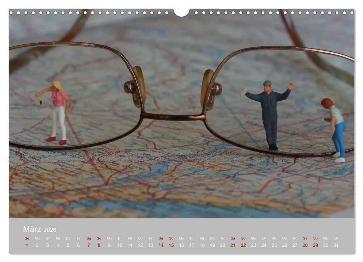 Bild: 9783516692877 | Das zweite Leben von Miniatur-Figuren (Wandkalender 2026 DIN A3...