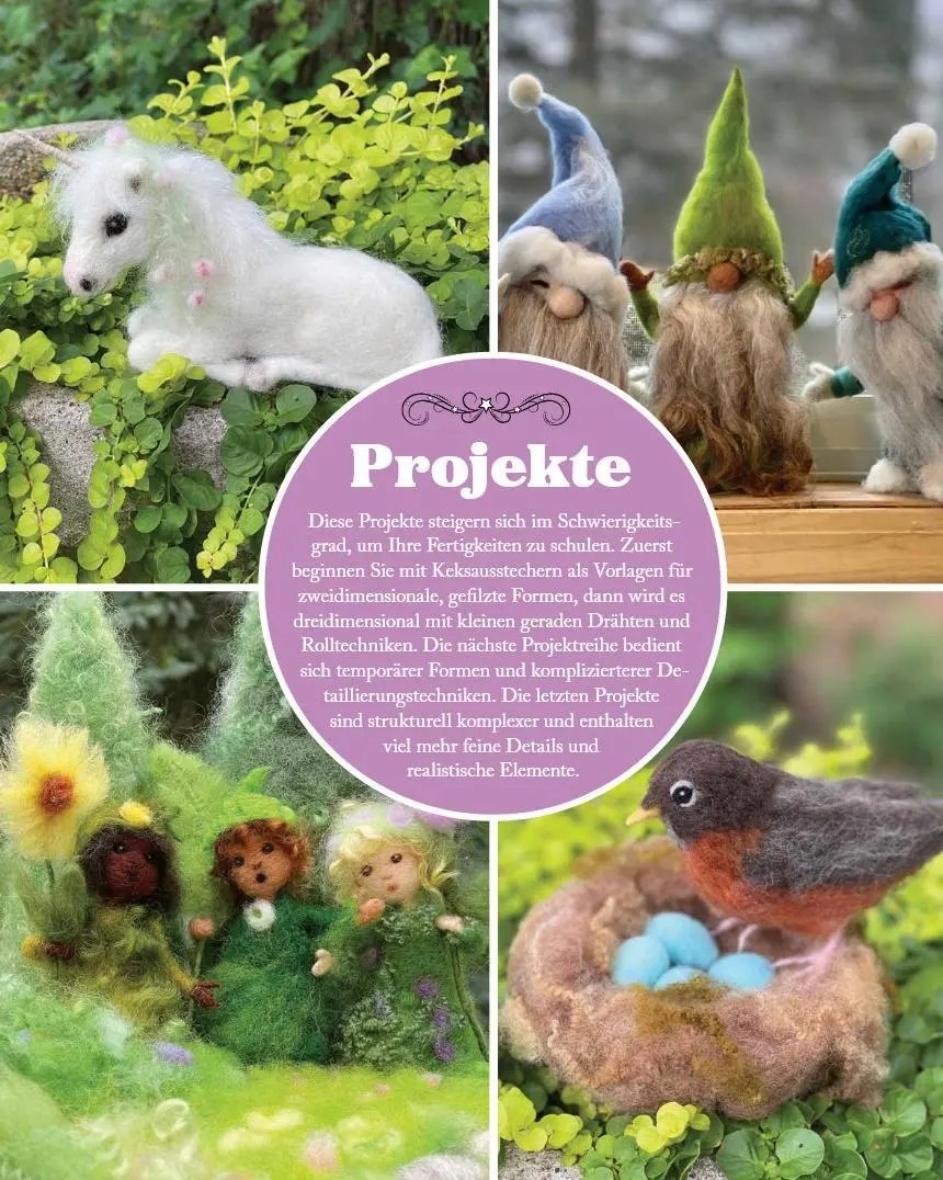 Bild: 9783702022877 | Fantastisches Nadelfilzen | Claudia Marie Lenart | Taschenbuch | 2025