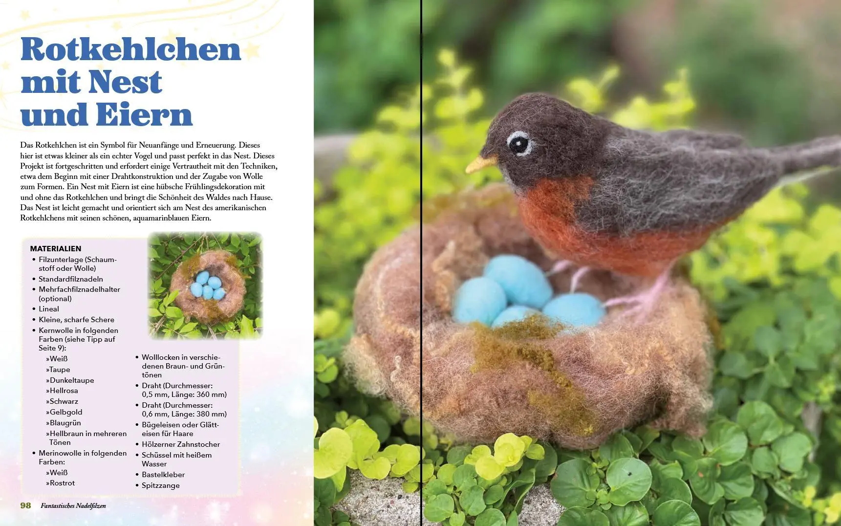Bild: 9783702022877 | Fantastisches Nadelfilzen | Claudia Marie Lenart | Taschenbuch | 2025