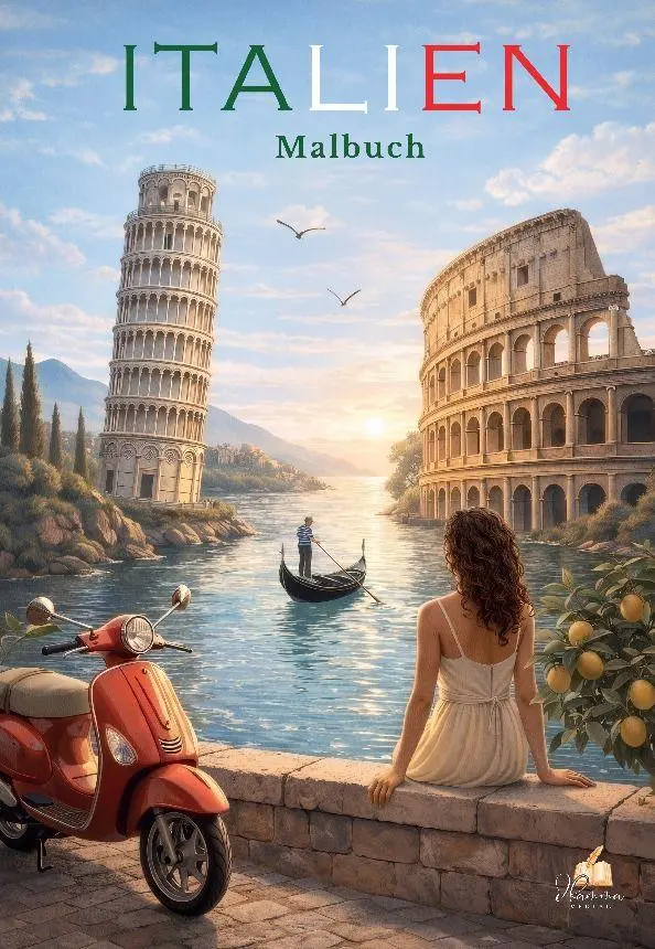 Cover: 9783986572877 | ITALIEN Malbuch für Erwachsene mit 50 wunderschönen Ausmalmotiven