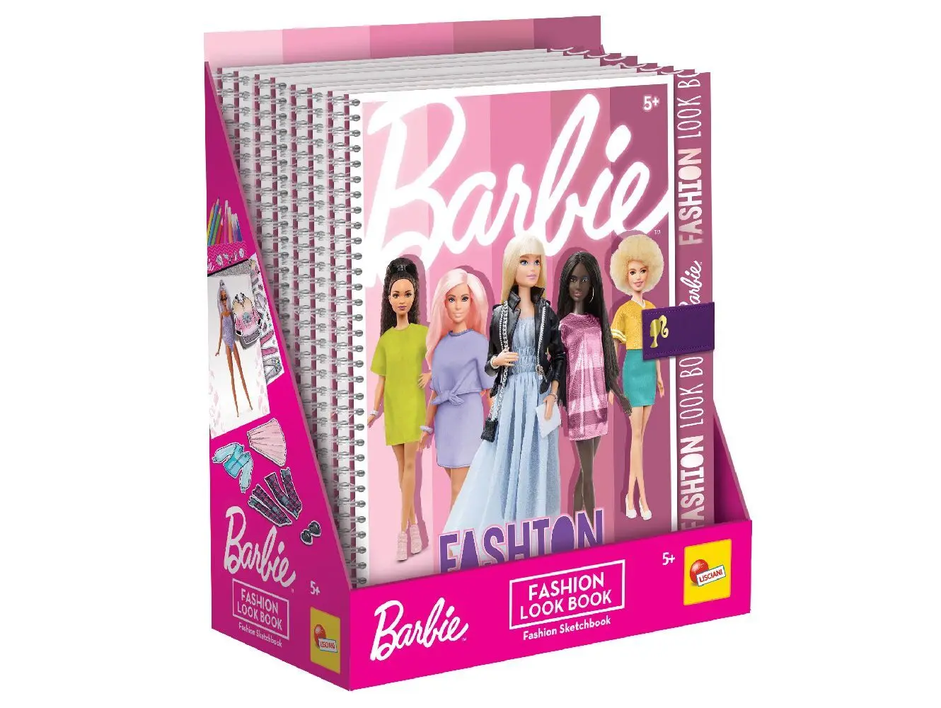 Bild: 9788833512877 | Barbie Sketch Book Fashion Look Book (In Display of 8 PCS) | Buch