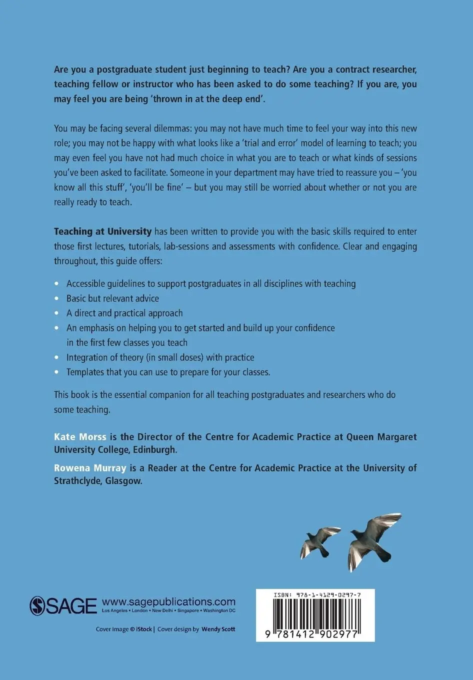 Rückseite: 9781412902977 | Teaching at University | A Guide for Postgraduates and Researchers