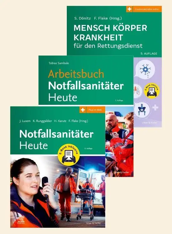 Cover: 9783437482977 | Notfallsanitäter Lernpaket + Arbeitsbuch 2.A. | Tobias Sambale | Buch