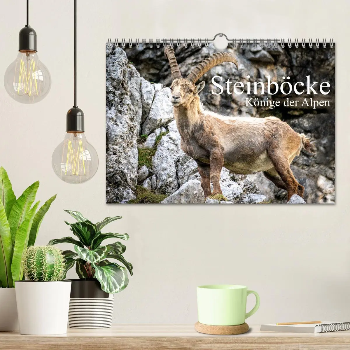 Bild: 9783457352977 | Steinböcke - Majestätische Tiere der Alpen (Wandkalender 2026 DIN...