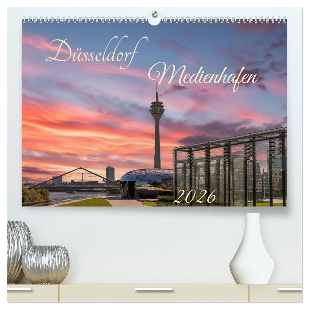 Cover: 9783457422977 | Düsseldorf Medienhafen (hochwertiger Premium Wandkalender 2026 DIN...