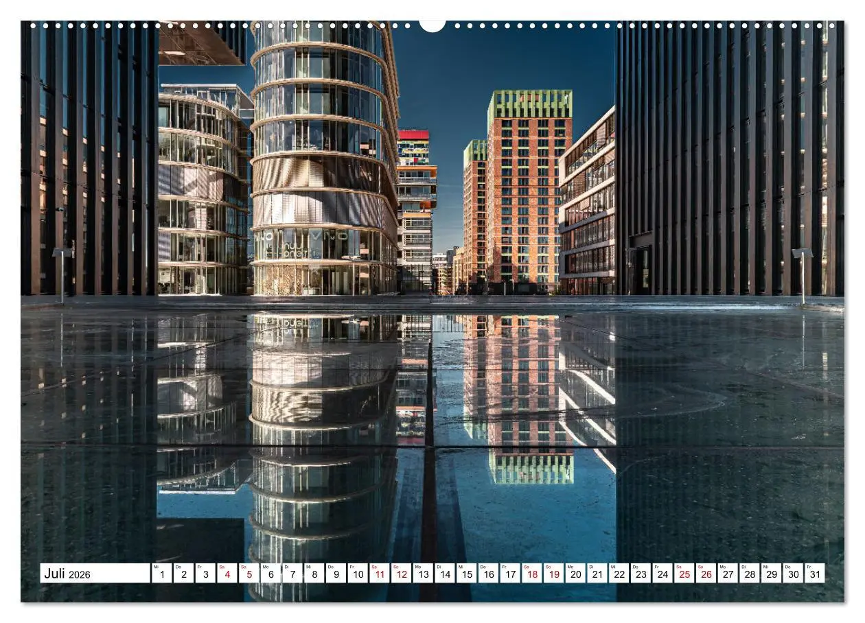 Bild: 9783457422977 | Düsseldorf Medienhafen (hochwertiger Premium Wandkalender 2026 DIN...