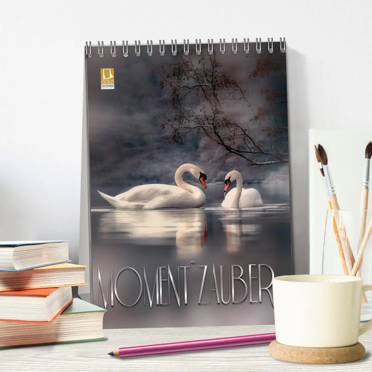 Bild: 9783516372977 | Moment Zauber (Tischkalender 2026 DIN A5 hoch), CALVENDO...