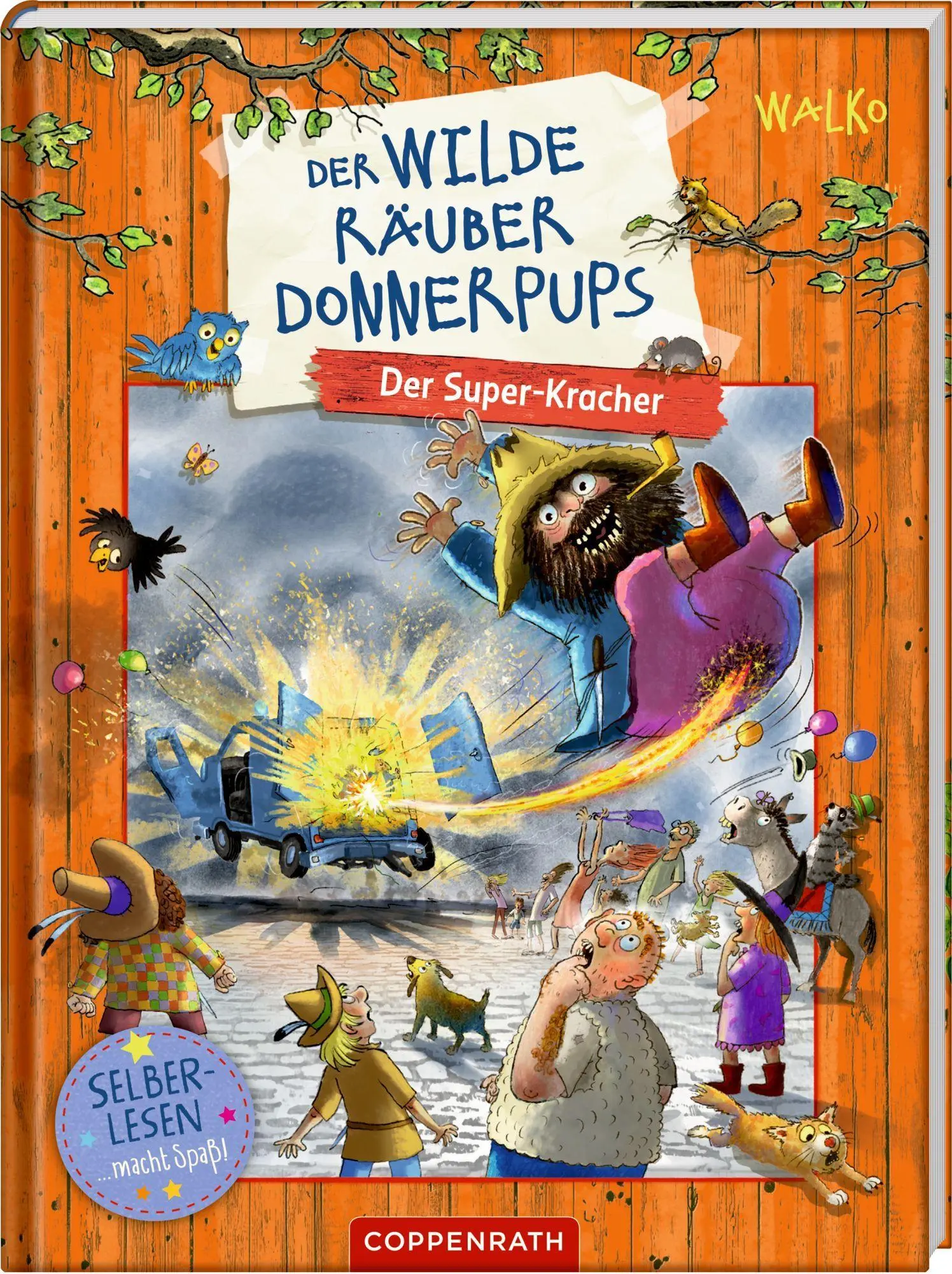 Cover: 9783649652977 | Der wilde Räuber Donnerpups (Leseanfänger, Bd. 3) | Der Super-Kracher