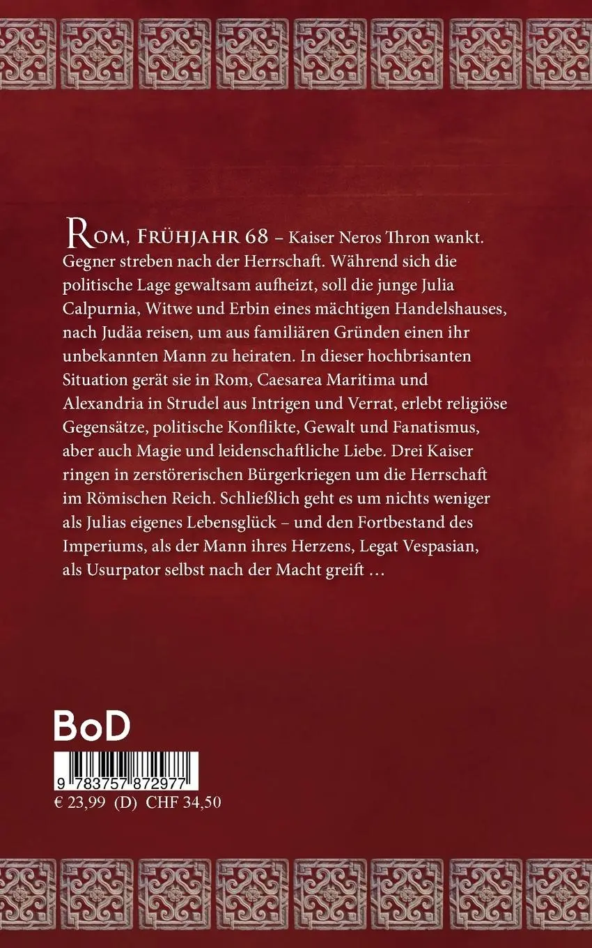 Rückseite: 9783757872977 | Der Kuss des Usurpators | Isabel Poel | Taschenbuch | 700 S. | Deutsch