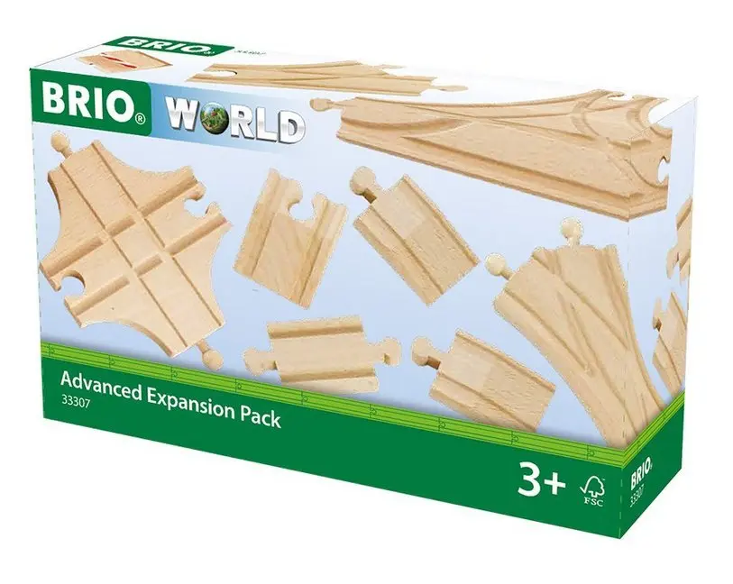 Cover: 7312350333077 | BRIO World 33307 Schienen- und Weichensortiment - 11 Weichen aus...