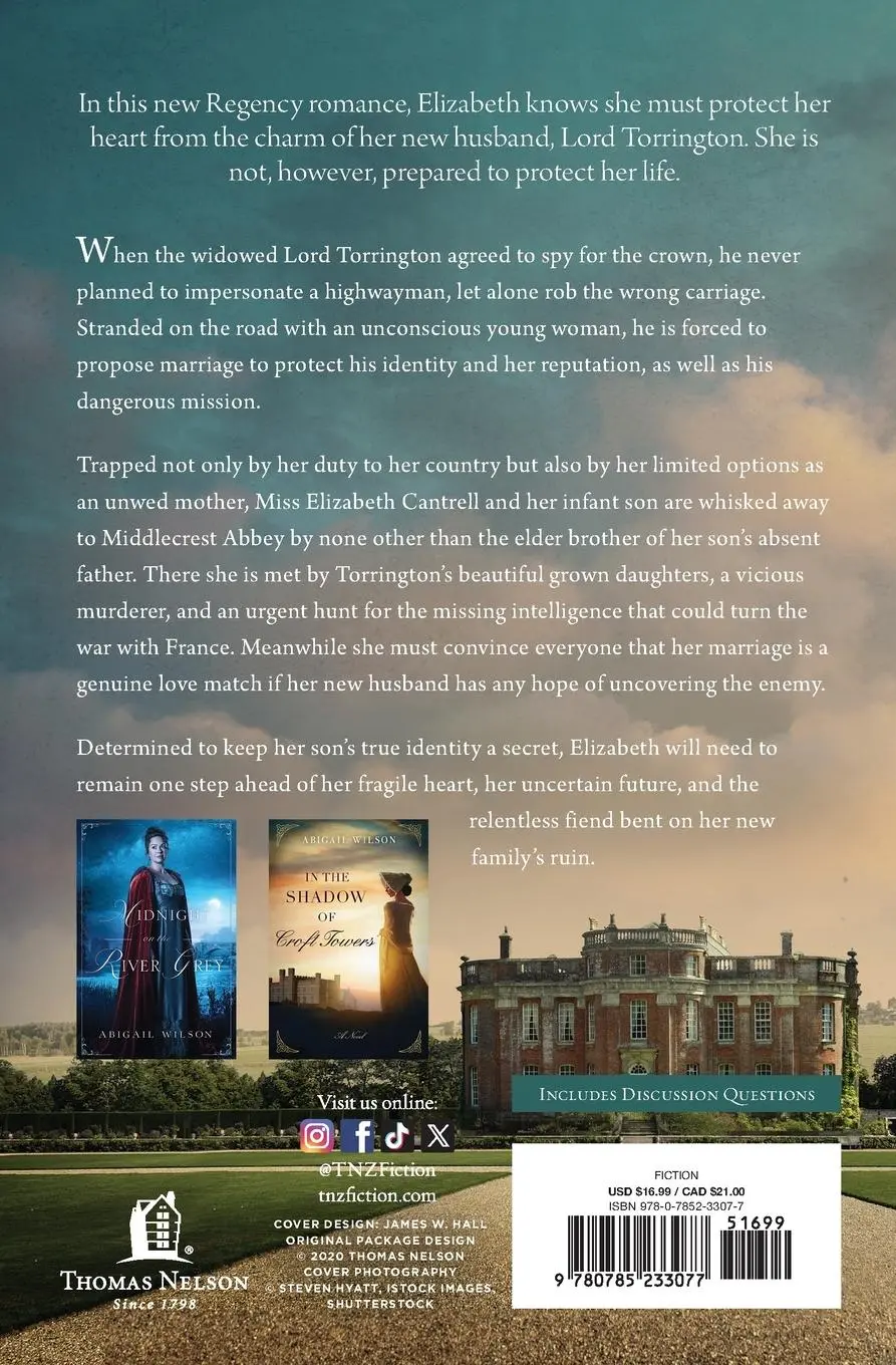 Rückseite: 9780785233077 | Masquerade at Middlecrest Abbey | A Regency Romance | Abigail Wilson