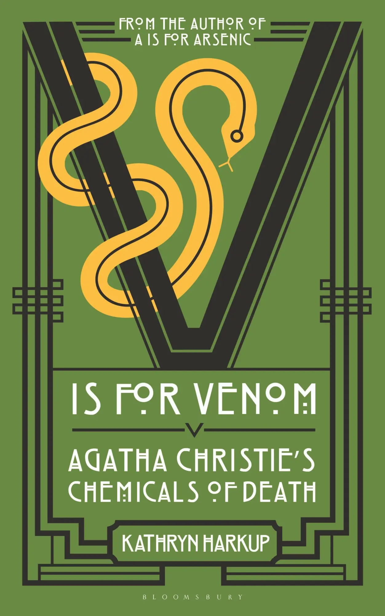 Cover: 9781399413077 | V is for Venom | Agatha Christie's Chemicals of Death | Kathryn Harkup