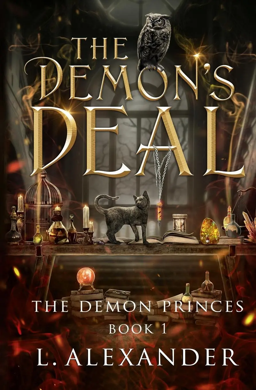 Cover: 9781958933077 | The Demon's Deal | A Fated Mates Fantasy Romance - Alternate Cover