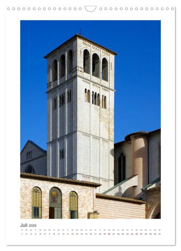 Bild: 9783435913077 | Assisi - Die Stadt zweier großer Heiliger (Wandkalender 2025 DIN A3...