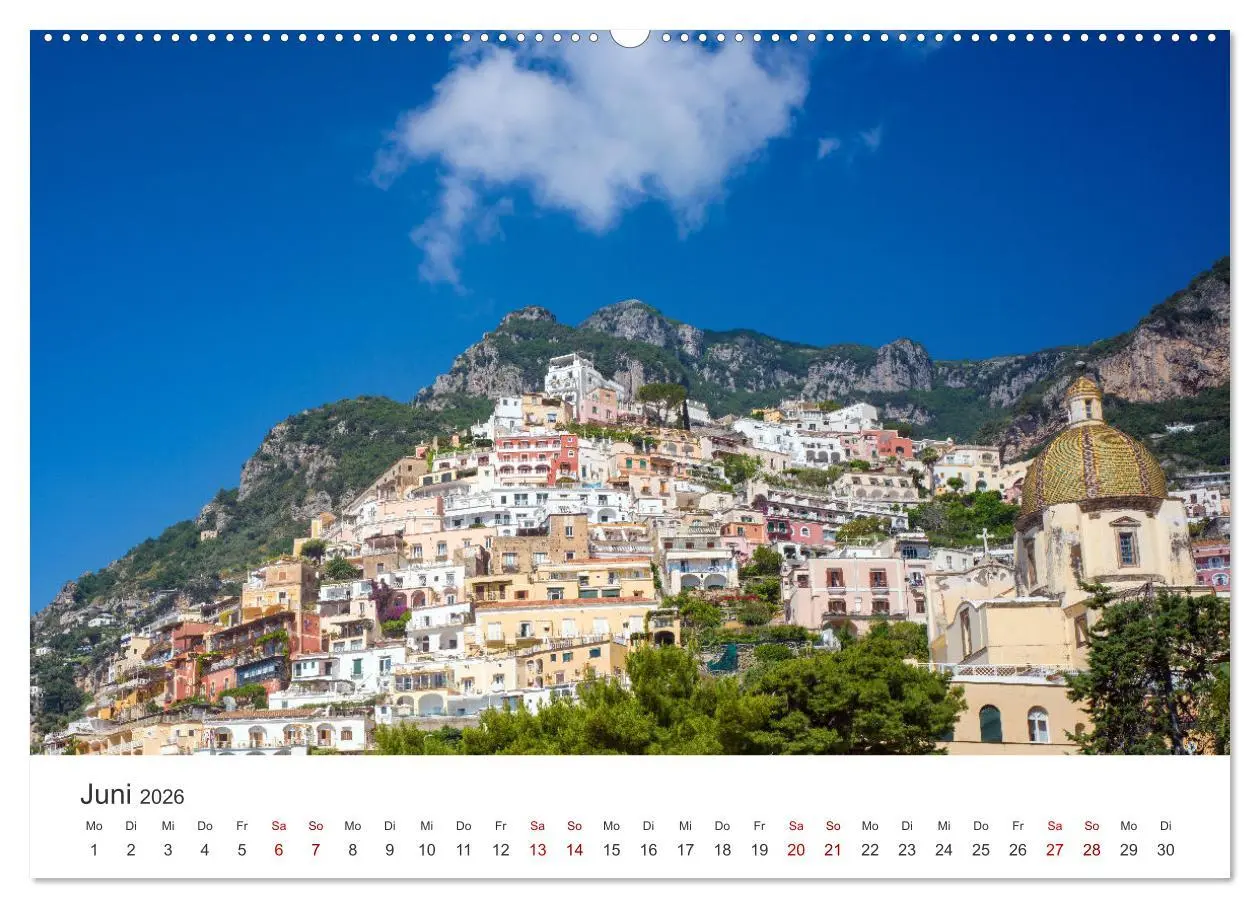 Bild: 9783457313077 | Malerische Amalfiküste (Wandkalender 2026 DIN A2 quer), CALVENDO...