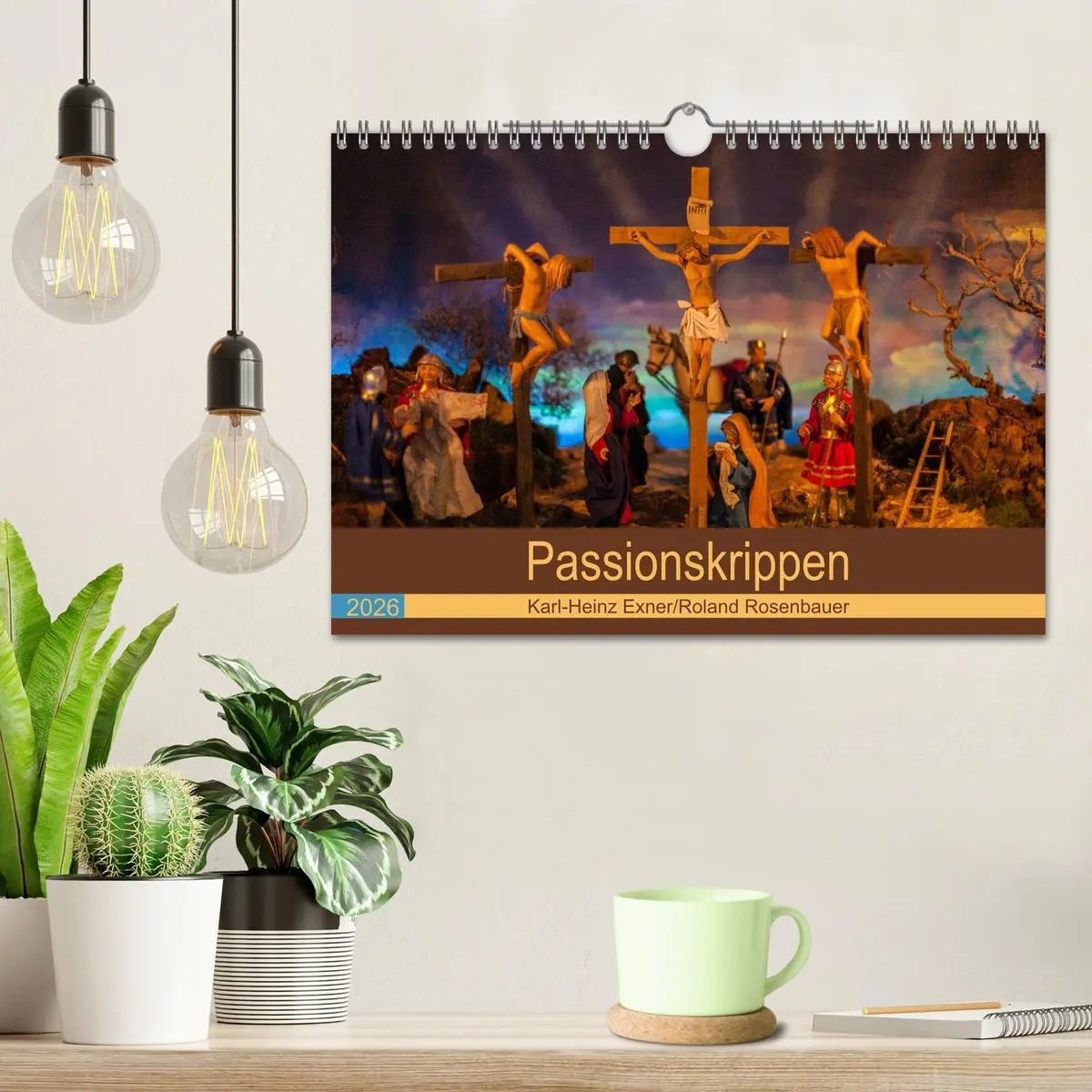 Bild: 9783457863077 | Passionskrippen (Wandkalender 2026 DIN A4 quer), CALVENDO...
