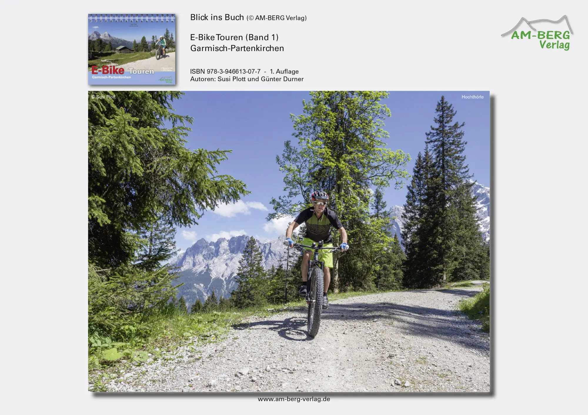 Bild: 9783946613077 | E-Bike Touren Garmisch-Partenkirchen Band 1 | Mit CD | Plott (u. a.)