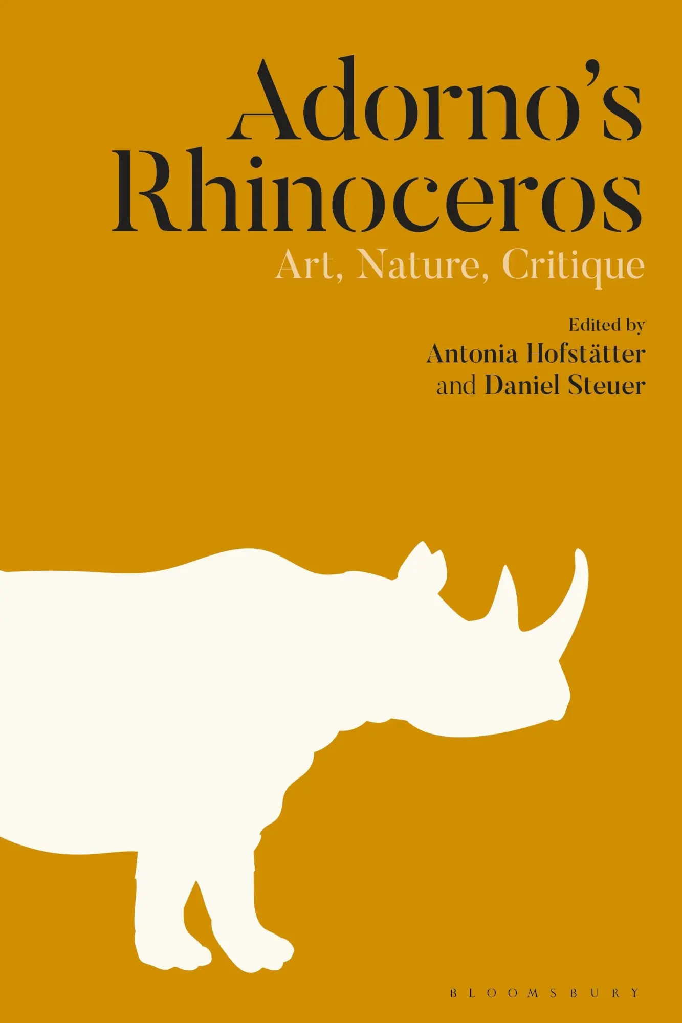 Cover: 9781350273177 | Adorno's Rhinoceros | Art, Nature, Critique | Hofstätter (u. a.)